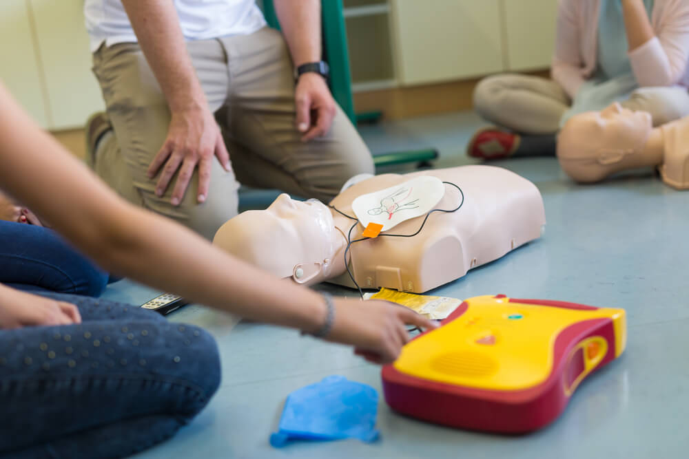 AED first aid training